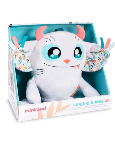 Peluche musical Bluetooth Singing Buddy. Miniland