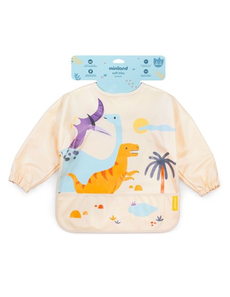 Babi para cole Soft Biby Jurassic +6M Miniland