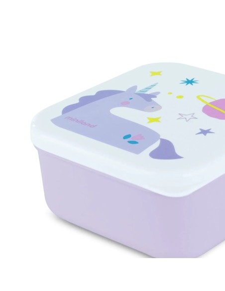 Cajitas para almuerzo sanckbox-3 Fantasy +6M. Miniland