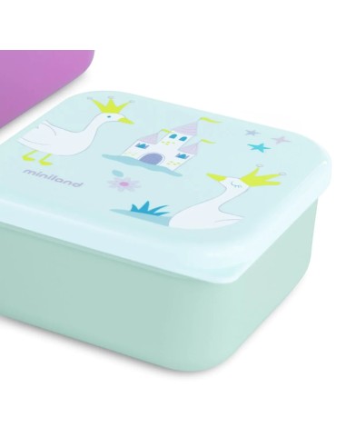 Cajitas para almuerzo sanckbox-3 Fantasy +6M. Miniland