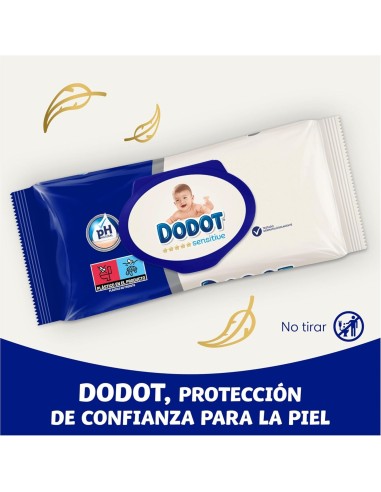 Paquete de Toallitas Dodot Sensitive 54 uds