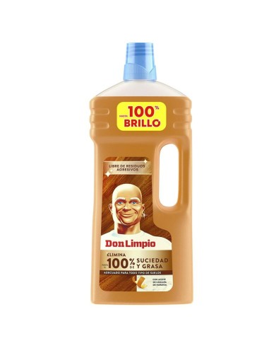 Don Limpio madera detergente pH seguro. 1,3L