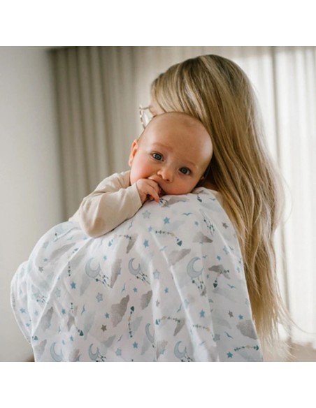 pack-3-muselinas-bambu-babyono-2.jpg – Detalle tejido de bambú suave y transpirable.