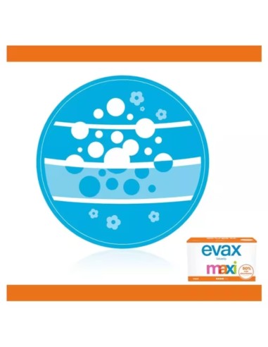 evax-salvaslip-maxi-40uds-4.jpg – Pack abierto mostrando unidades.