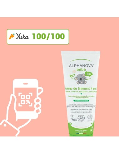 crema-linimento-4en1-200ml-alphanova-bebe-3.jpg – Textura de la crema en detalle.