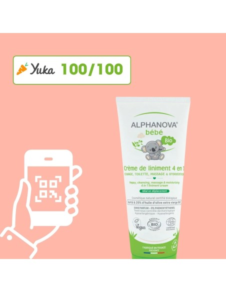 crema-linimento-4en1-200ml-alphanova-bebe-3.jpg – Textura de la crema en detalle.