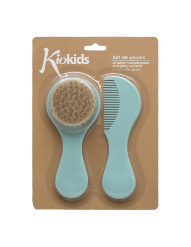 set-peine-cepillo-bebe-kiokids