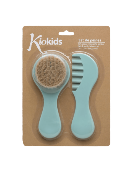 set-peine-cepillo-bebe-kiokids