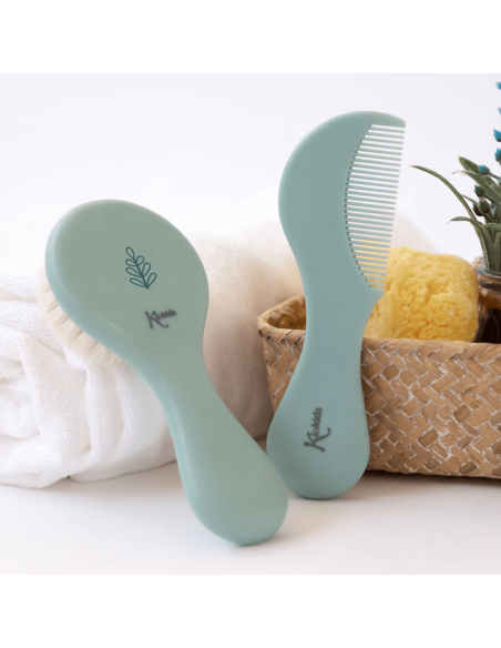 set-peine-cepillo-bebe-kiokids