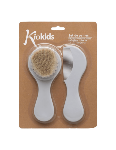 set-peine-cepillo-bebe-kiokids