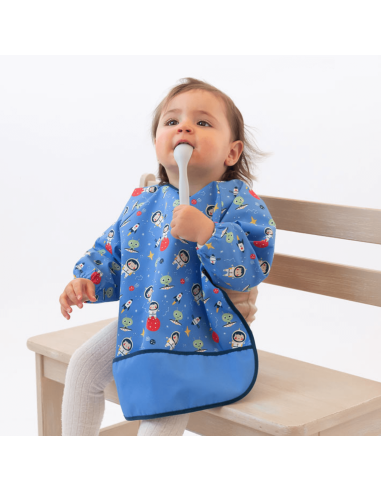 babero-impermeable-mangas-azul-kiokids