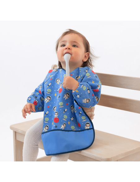 babero-impermeable-mangas-azul-kiokids