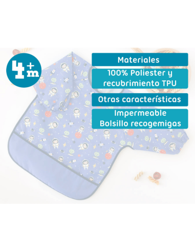 babero-impermeable-mangas-azul-kiokids