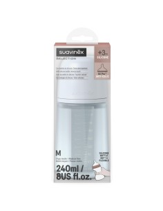 Pack Biberón Anticólicos ZeroZero Suavinex 180 ml con Tetina y Bolsa de Recambio 2
