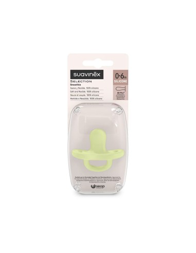 Chupete Suavinex Todo Silicona Essence Lima0-6M – Tetina Anatómica SX Pro