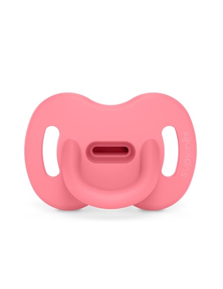 chupete-silicona-sxpro-6-18m-suavinex-1.jpg – Vista frontal chupete Suavinex silicona 6-18M.