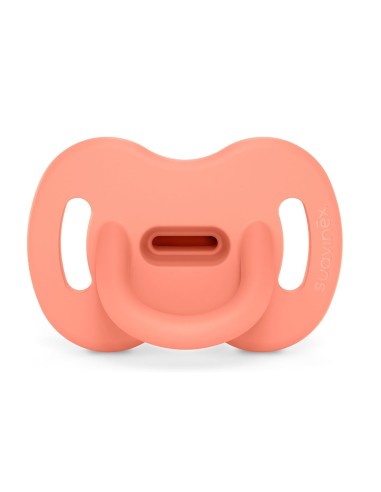 chupete-silicona-sxpro-6-18m-suavinex-1.jpg – Vista frontal chupete Suavinex silicona 6-18M.