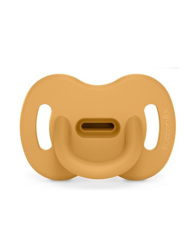 chupete-silicona-sxpro-6-18m-suavinex-1.jpg – Vista frontal chupete Suavinex silicona 6-18M.