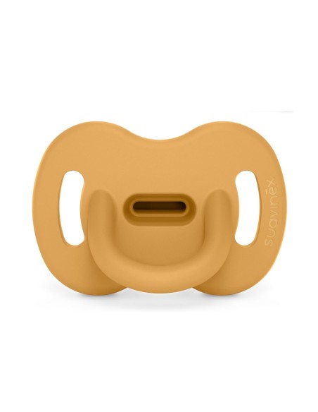 chupete-silicona-sxpro-6-18m-suavinex-1.jpg – Vista frontal chupete Suavinex silicona 6-18M.