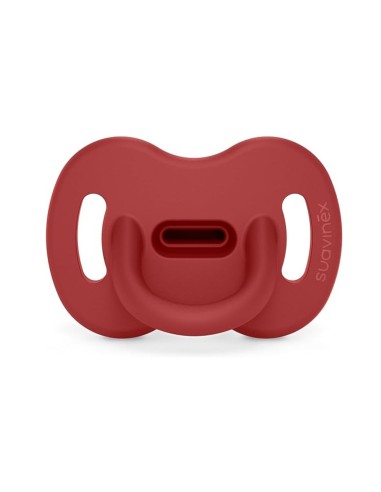 chupete-silicona-sxpro-6-18m-suavinex-1.jpg – Vista frontal chupete Suavinex silicona 6-18M.