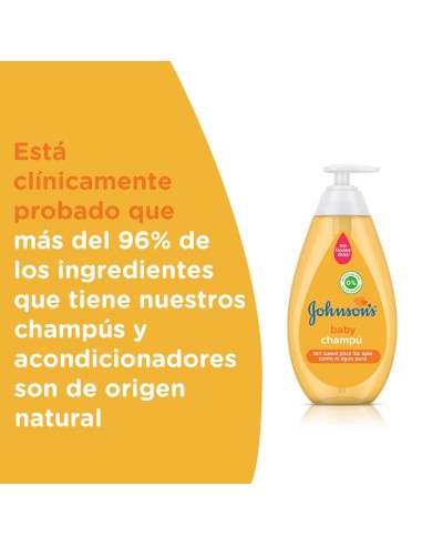 Champú clásico Baby Gold 300ml Johnson´s Baby