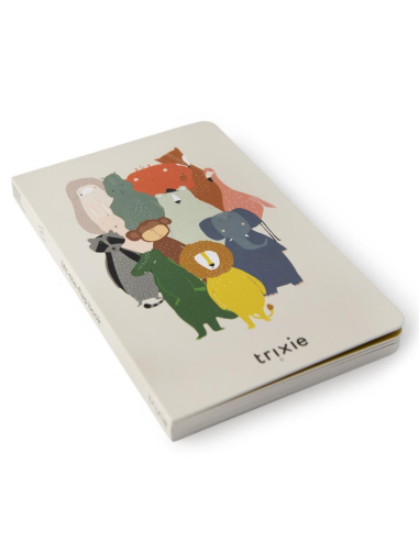 libro-con-solapas-all-animals-trixie-1.jpg – Vista frontal del libro.