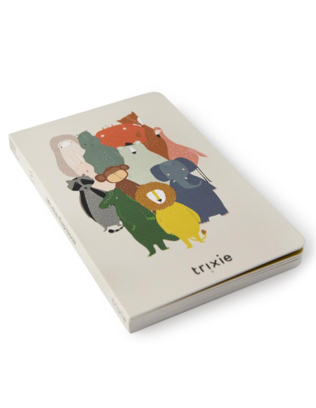 libro-con-solapas-all-animals-trixie-1.jpg – Vista frontal del libro.