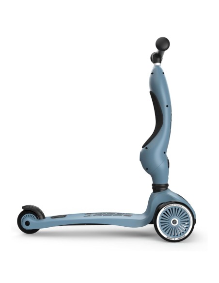 patinete-2-en-1-highwaykick-6.jpg – Detalle del manillar regulable.