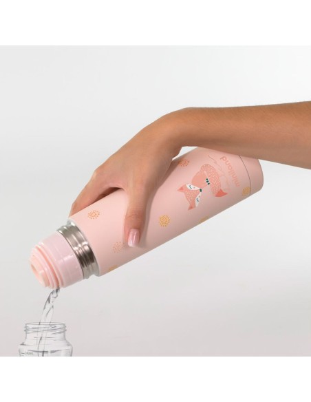 Termo para líquidos rosa 500 ml Miniland