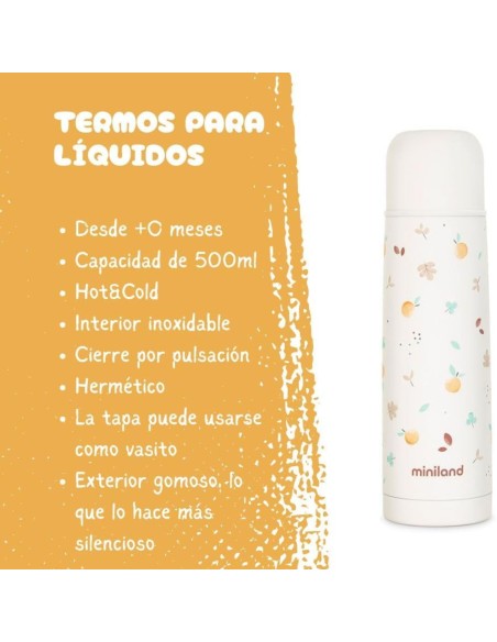 termo-liquidos-blanco-500ml-miniland-3.jpg – Interior del termo en acero inoxidable.