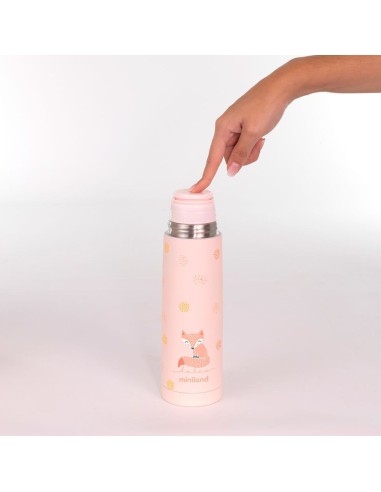 termo-liquidos-rosa-350ml-miniland-4.jpg – Sistema de cierre antigoteo.