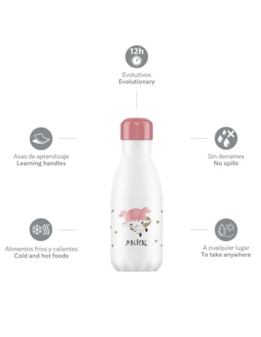 botella-termica-kid-bottle-270ml-miniland-4.jpg – Interior en acero inoxidable.