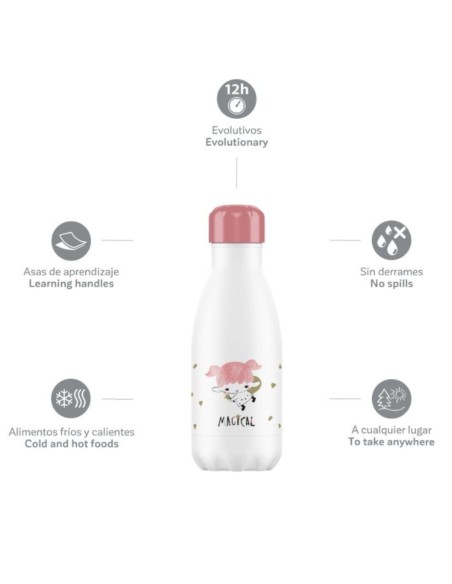 botella-termica-kid-bottle-270ml-miniland-4.jpg – Interior en acero inoxidable.