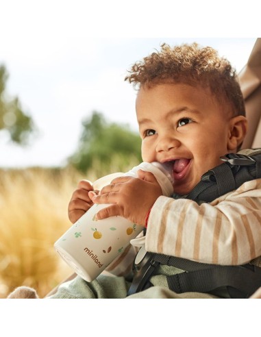 Botella térmica con tetina Thermobaby 240ml Miniland