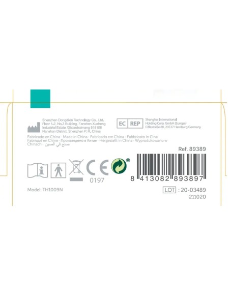 termometro-sin-contacto-thermoadvanced-easy-miniland-5.jpg – Vista lateral del dispositivo.