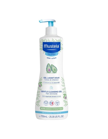 gel-bano-suave-750ml-mustela-1.jpg – Vista frontal del envase.