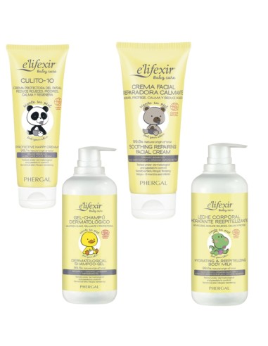 Pack imprescindibles baños 4 articulos Elifexir