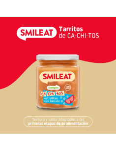 Tarrito cachitos pasta con tomate 230gr 10M+ | Smileat - Nappy.es 2