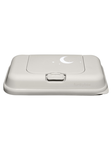 Caja viaje toallitas beige lunita Funkybox