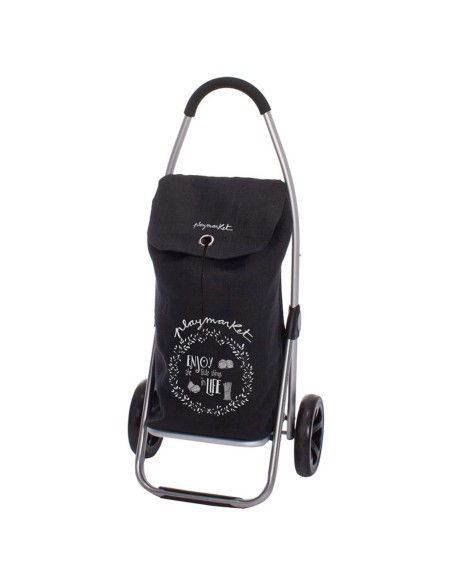 carro-compra-go-two-saco-negro-playmarket-1.jpg – Vista frontal del carro completo.