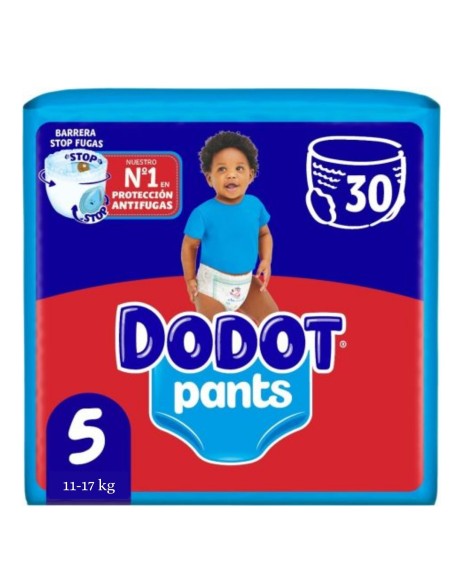 Pañales Dodot Pants Talla 5 30 uds - Dodot