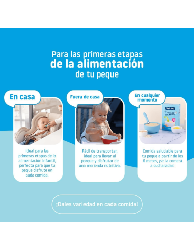 Papilla cereales sin gluten con quinoa | Smileat - Nappy.es