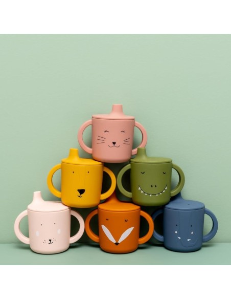 Taza para beber de silicona gato Trixie