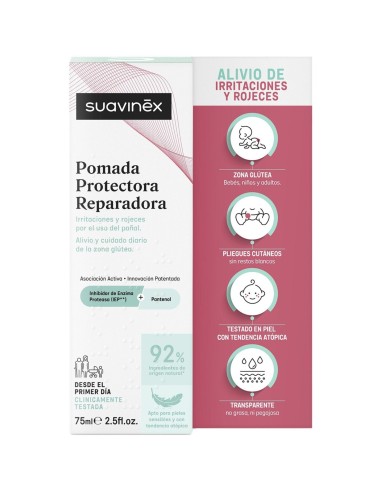 Pomada Protectora Reparadora de Pañal 75ml Suavinex