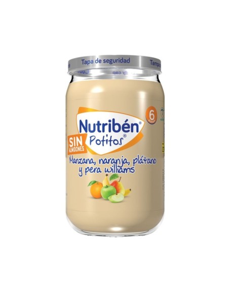 Oferta 6 potitos frutas variadasNutribén