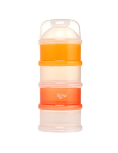 Caja dosificadora para leche en polvo 4 compartimentos Tigex