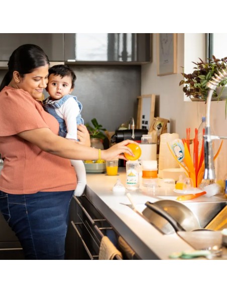Caja dosificadora para leche en polvo 4 compartimentos Tigex
