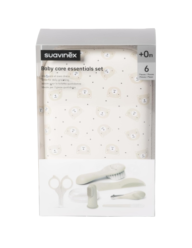 Set de manicura esenciales beige 0M+ | Suavinex - Nappy.es