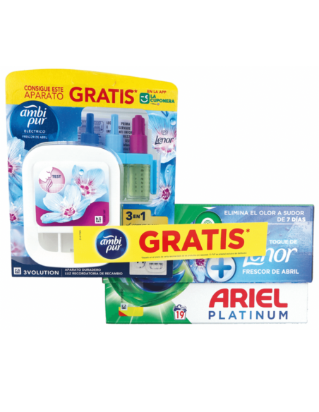 ariel-pods-19lavados-ambipur-regalo
