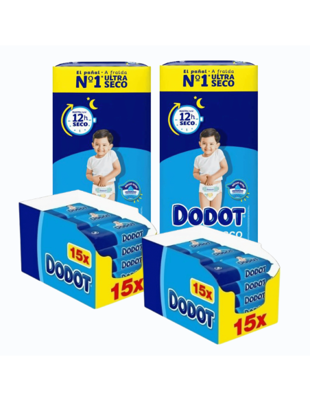 Pack Dodot 2 cajas talla 5 216uds + 2 Toallitas etapas | Dodot - Nappy.es